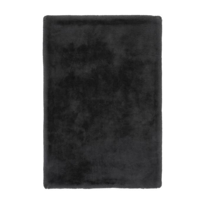 Tapis 150x80cm, design H008N coloris graphite - Confort et élégance pour votre intérieur