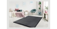 Tapis 290x200cm, design H008N coloris graphite - Confort et élégance pour votre intérieur