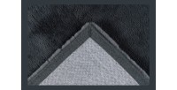 Tapis 290x200cm, design H008N coloris graphite - Confort et élégance pour votre intérieur