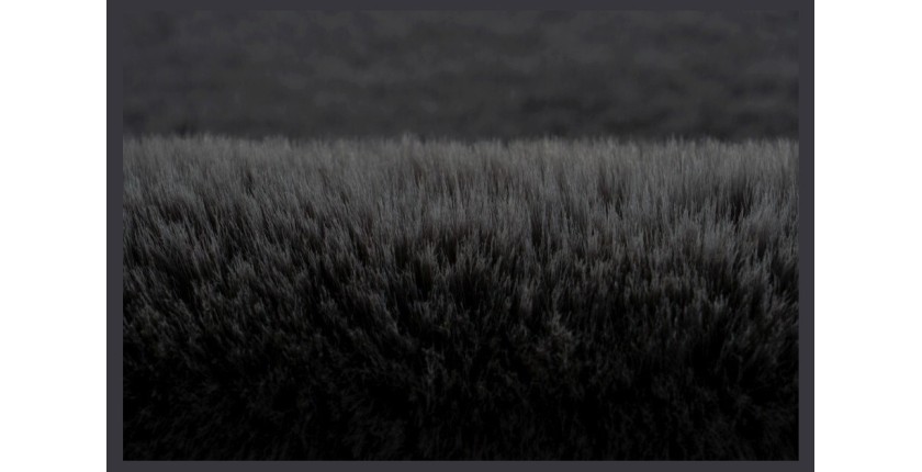 Tapis 330x240cm, design H008N coloris graphite - Confort et élégance pour votre intérieur
