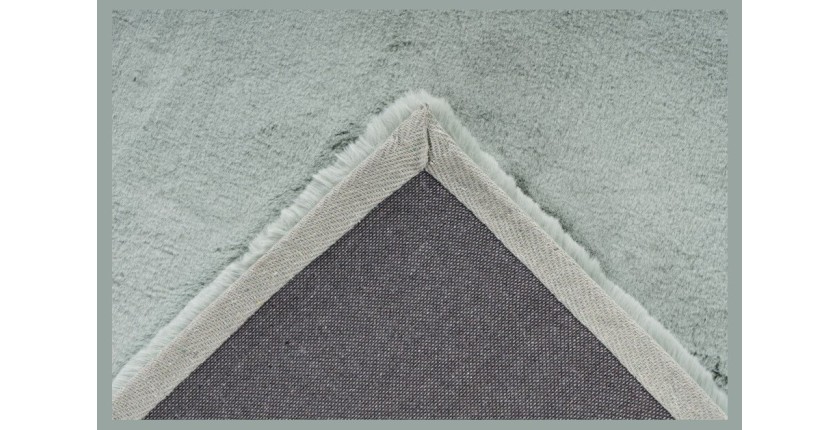 Tapis 150x80cm, design H008N coloris jade - Confort et élégance pour votre intérieur