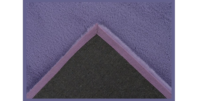 Tapis 150x80cm, design H008N coloris lavande - Confort et élégance pour votre intérieur