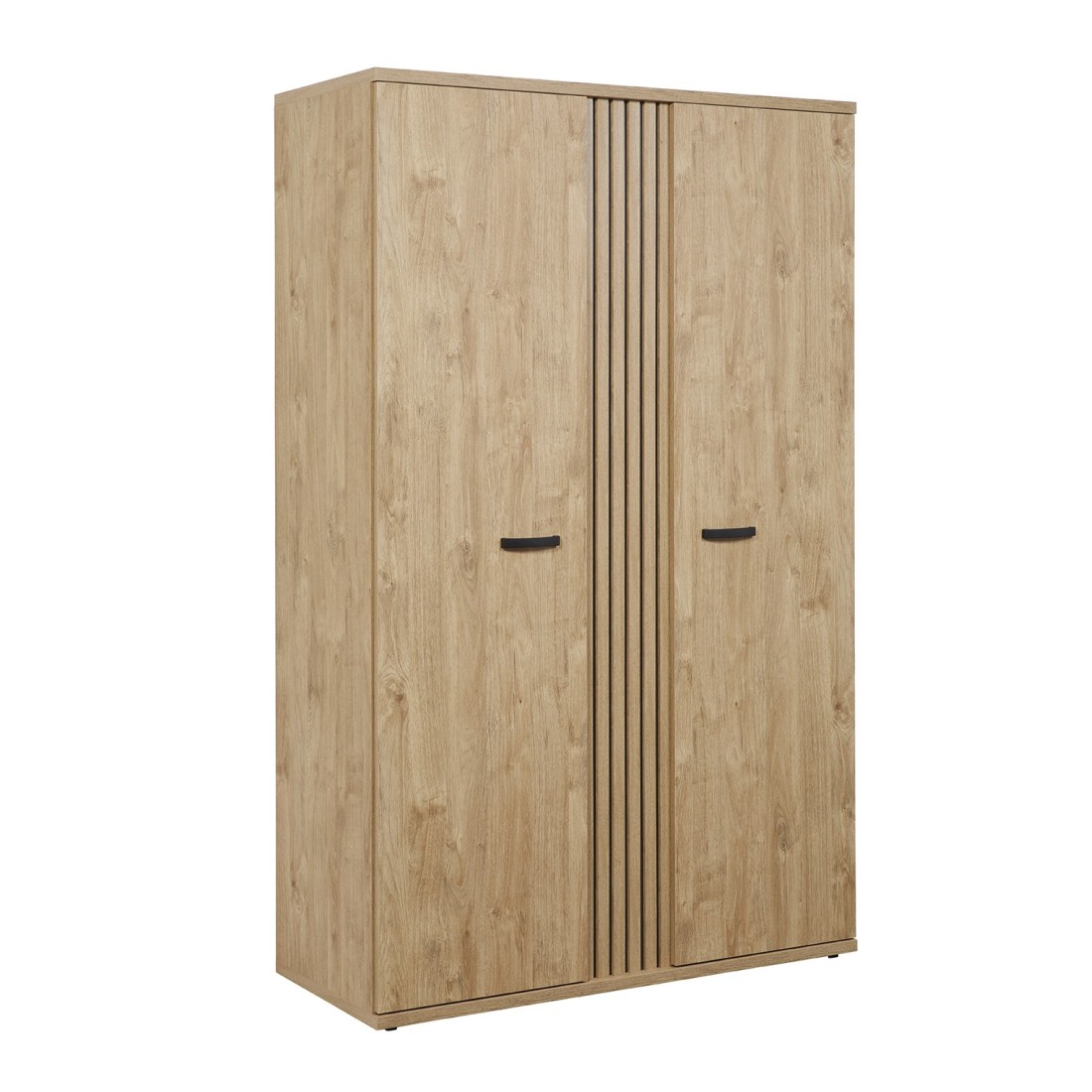 Armoire robuste pour chambre d'enfant 2 portes collection TOMMY  coloris chêne doré.