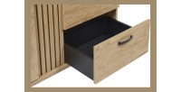 Chambre bébé ou enfant TOMMY, lit 60x120 évolutif en 90x200, armoire, commode à langer et chevet
