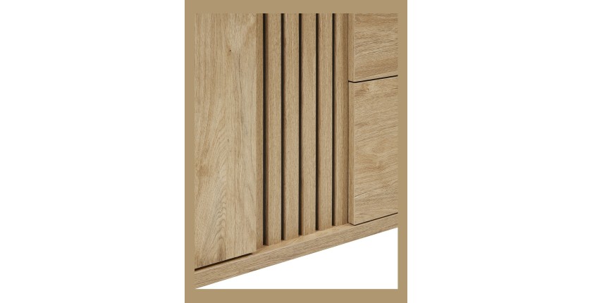 Chambre bébé ou enfant TOMMY, lit 60x120 évolutif en 90x200, armoire, commode à langer et chevet
