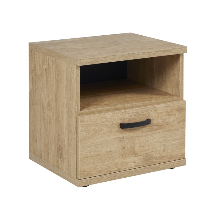 Kinderschlafzimmer TOMMY, umwandelbares Bett 60x120 zu 90x200, Schrank, Wickelkommode und Nachttisch