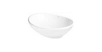 Vasque 40cm collection OWL, coloris blanc