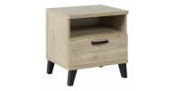 Chambre bébé ou enfant DANAÉ, lit 60x120 évolutif en 90x200, armoire, commode à langer et chevet