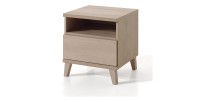 Camera per bambino LOUISE, letto trasformabile da 60x120 a 90x200, armadio, fasciatoio e comodino