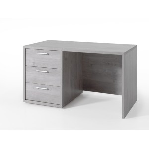 Chambre enfant robuste MATHEO, lit 90x200, armoire, bureau, bibliothéque et chevet