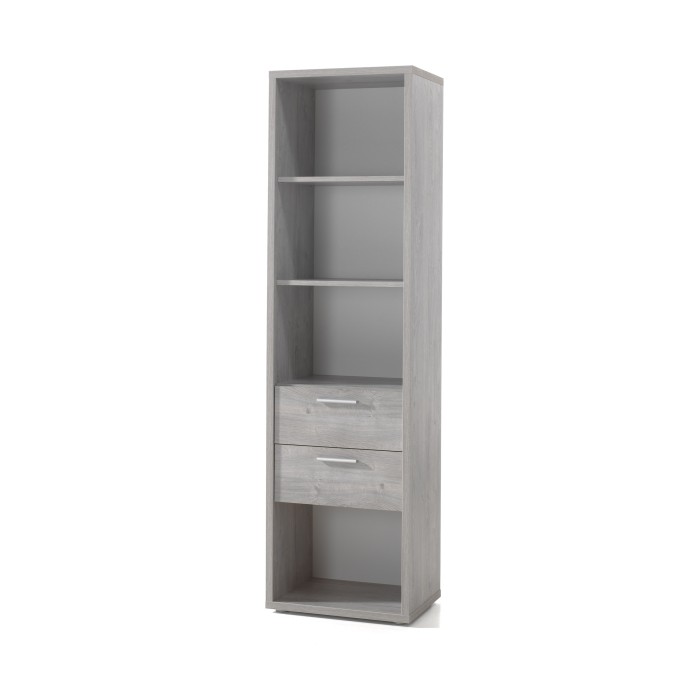 Chambre enfant robuste MATHEO, lit 90x200, armoire, bureau, bibliothéque et chevet