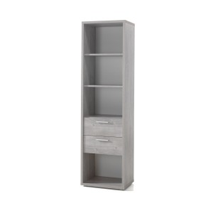 Chambre enfant robuste MATHEO, lit 90x200, armoire, bureau, bibliothéque et chevet