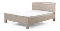 Letto adulto robusto 160x200 collezione DANY. Colore rovere chiaro