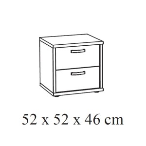 Chambre bébé DANY, lit 60x120 évolutif en 90x200, armoire, commode à langer et chevet, coloris chêne