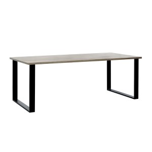 Ensemble de meubles pour salle à manger coloris chêne clair collection NEWTON.