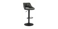 Tabouret de bar style vintage coloris noir. Collection BELLA