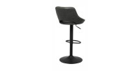 Tabouret de bar style vintage coloris noir. Collection BELLA