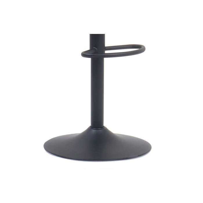 Tabouret de bar style vintage coloris gris. Collection ZENA