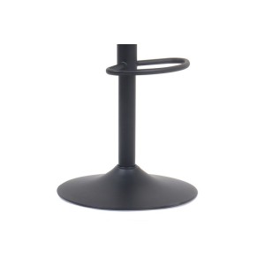 Tabouret de bar style vintage coloris gris. Collection ZENA