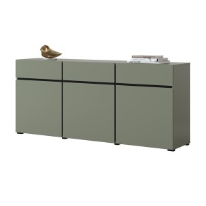 3-teiliges Designermöbel-Set in Salbeigrün für das Wohnzimmer, Kollektion HAVANA.
