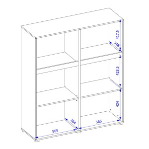 Salon complet HAVANA – Vert sauge et noir – Meuble TV, buffet et buffet haut – Style design moderne