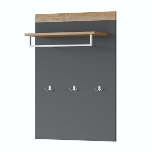 Wandgarderobe mit Regal,...