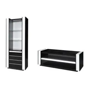 Schwarzes und weißes...