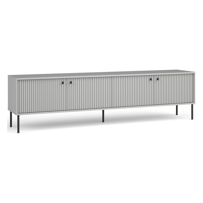 Conjunto de muebles: Mueble para TV, vitrina, pequeño aparador y mesa de centro - Colección ISIS