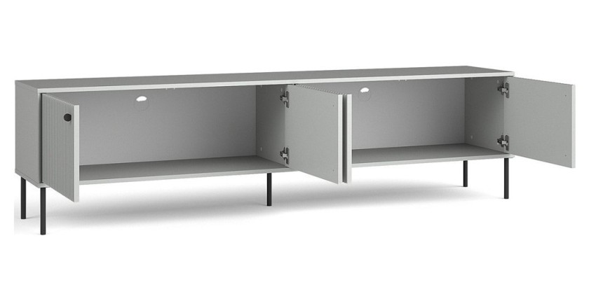 Meubelset: TV-meubel, vitrinekast, klein buffet en salontafel - Collectie ISIS