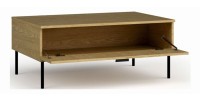 Wohnzimmermöbel-Set: TV-Möbel 200 cm, Couchtisch, Sideboard, Eiche, Kollektion MONDO