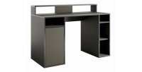 Bureau 1 Deur GRAPHIX - 125 cm - Grafietgrijs - Collectie GRAPHIX