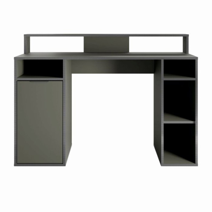Bureau 1 Deur GRAPHIX - 125 cm - Grafietgrijs - Collectie GRAPHIX