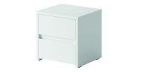Nachttisch SHERRY - Modernes Design mit 2 Schubladen