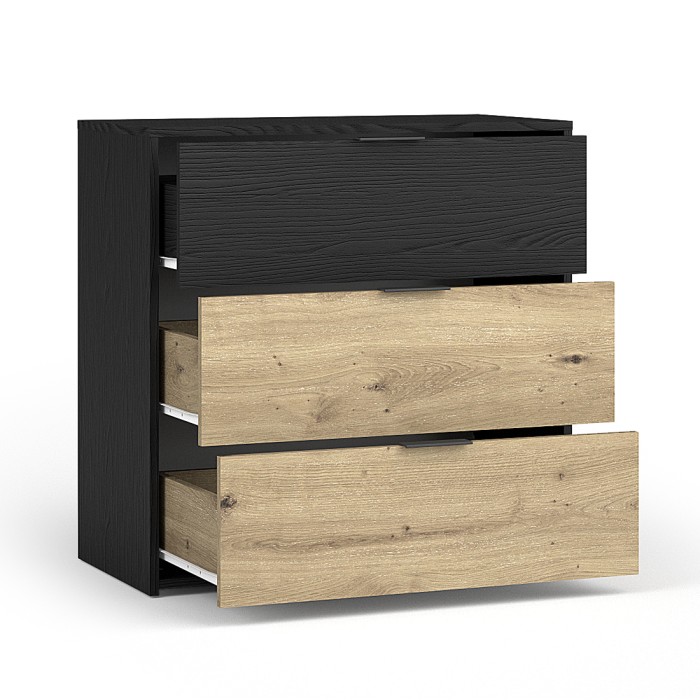 Kommode MELODY - Modernes Design mit 3 Schubladen