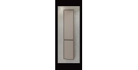 Colonne suspendue de salle de bain collection GOBI coloris marron.