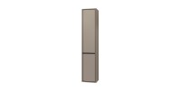 Colonne suspendue de salle de bain collection GOBI coloris marron.