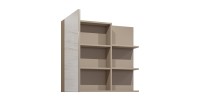 Set aus 3 Badezimmermöbeln der Kollektion GOBI in Braun.
