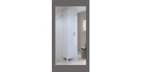 Columna de baño colección CHIC blanco y dorado - Almacenamiento moderno y elegante