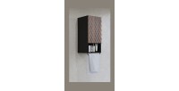 Mobile da bagno collezione KING – Rovere scuro e nero