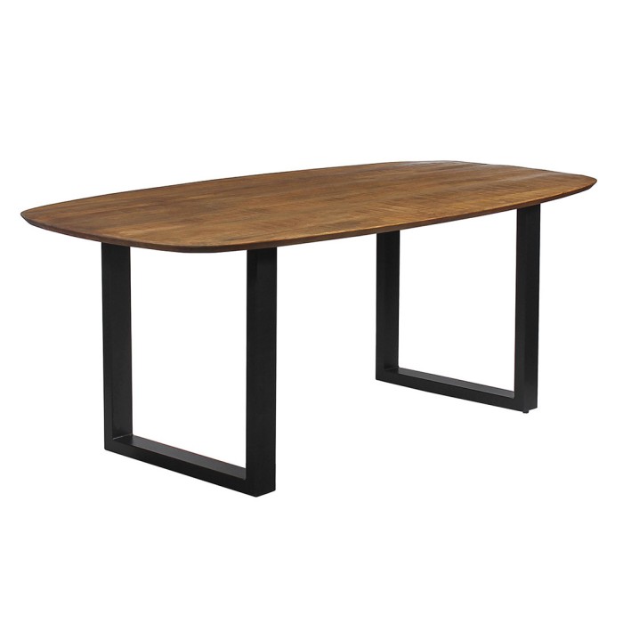 Ovale eettafel voor 8...