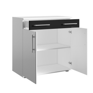 Ensemble meuble de chambre DUBLIN – Lit, chevets et commode