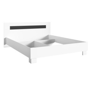 Schlafzimmermöbel-Set DUBLIN – Bett, Nachttische und Kommode