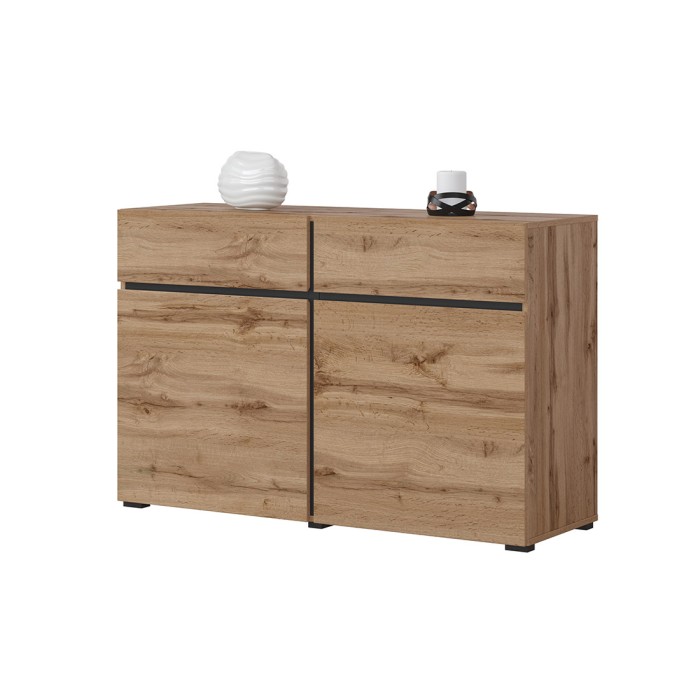 Buffet 120cm coloris chêne...