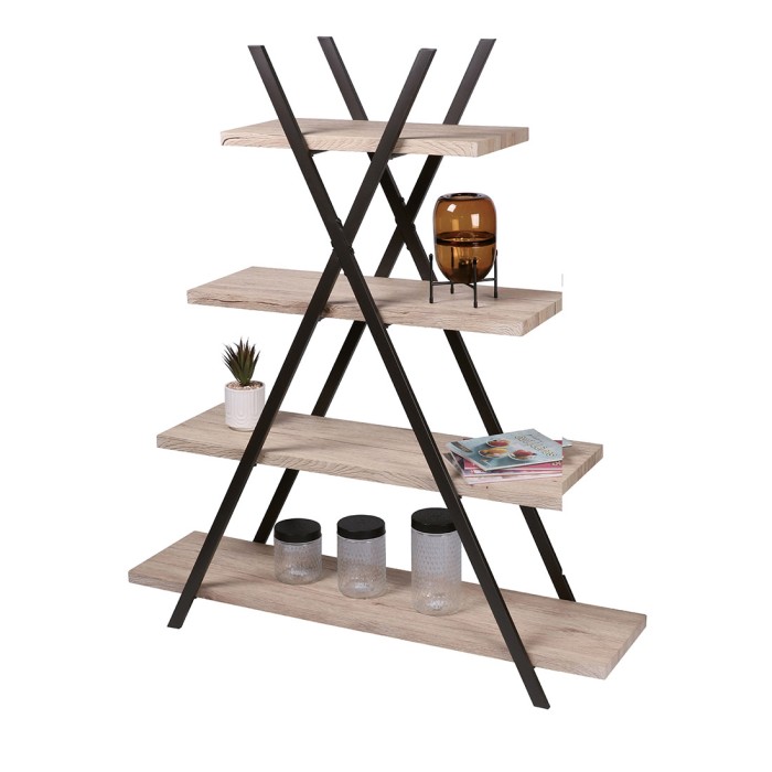 Pyramidenregal mit 4...