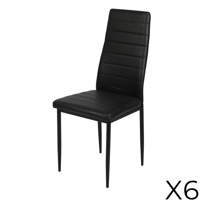 Set von 6 Stühlen DANIEL,...