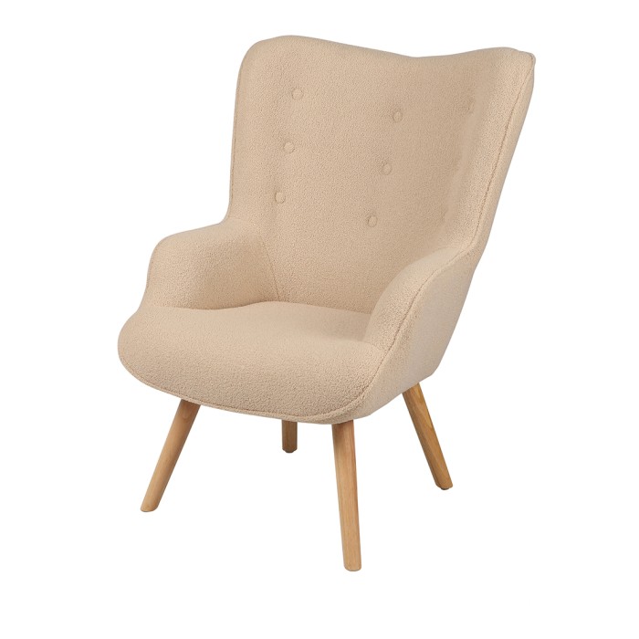 Stoffen teddy beige...