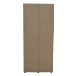 Armadio a 3 ante con specchio TOM - Dimensioni: H185 x L120 x P52 cm - Colore bianco - Stile design