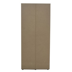 Armadio a 4 ante con 2 specchi TOM - Dimensioni H185 x L160 x P52 cm - Colore bianco - Stile design