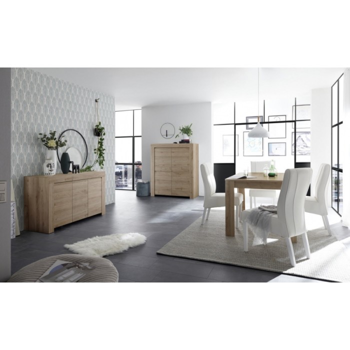 Table 180x90, Collezione ZEFIR, colore rovere chiaro, ideale per la vostra sala da pranzo