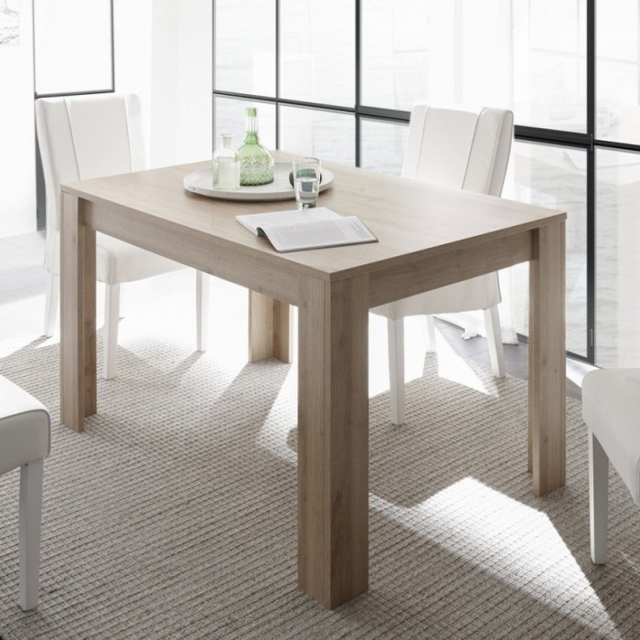 Table 180x90, Collezione ZEFIR, colore rovere chiaro, ideale per la vostra sala da pranzo